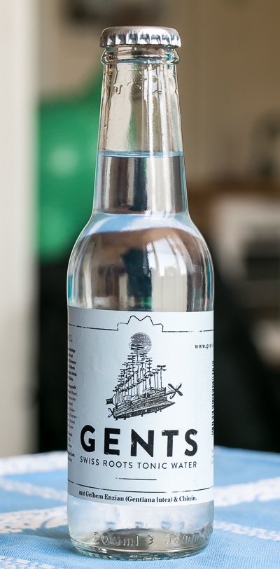 Gents Swiss Roots Tonic Water. Photo: Michael Sperling.