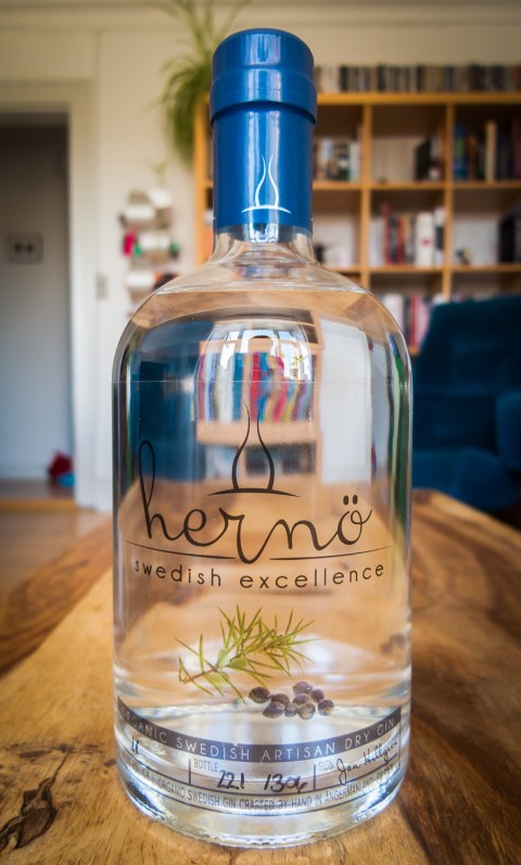 Hernö Swedish Excellence Gin. Foto: Michael Sperling