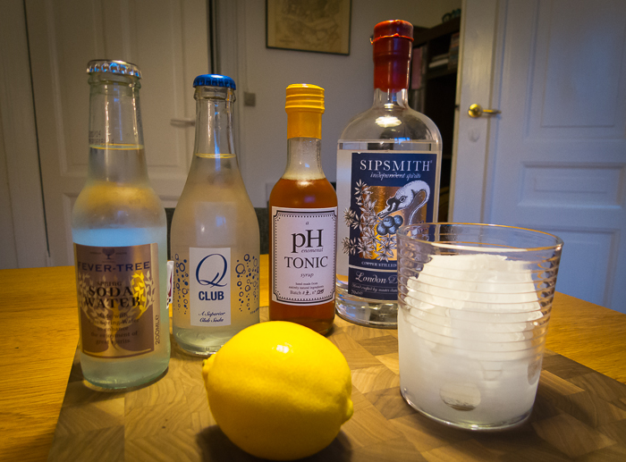 G&T med pHenomenal Tonic Syrup 