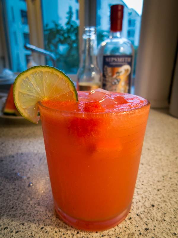 Watermelon Gin Fizz