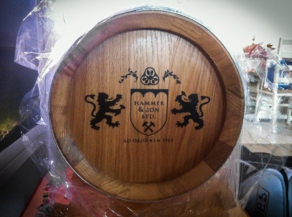 Old English Gin Reserve Barrel. Photo: Hammer & Son. Old English Gin Reserve Barrel. Photo: Hammer & Son.