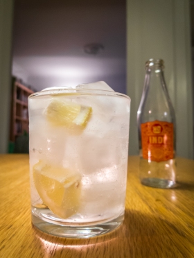 GT med Indi Tonic Water og Martin Miller's Gin. Photo by Michael Sperling.