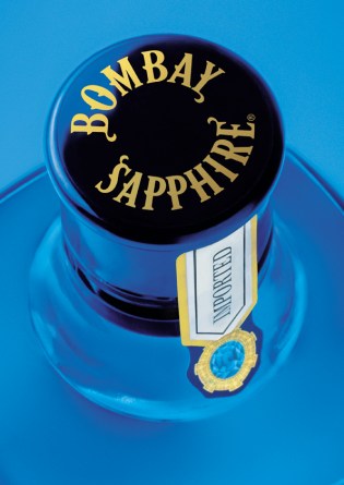 Bombay Sapphire Gin capsule. Photo: Bacardi-Martini.