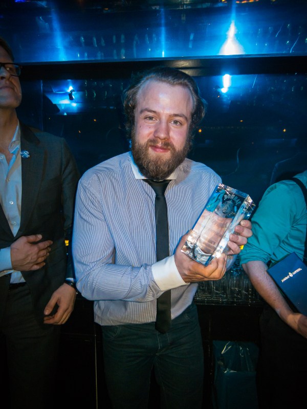 Jonas Brandenborg Andersen fra Strøm Bar bliver dansk finalist ved Bombay Sapphire WMIB. Photo: Michael Sperling.