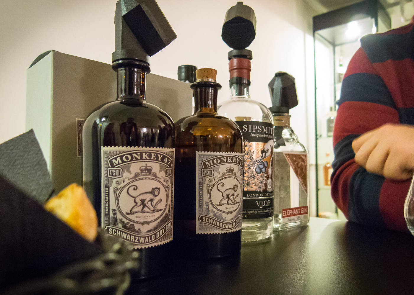 Juul's line up. Photo: Michael Sperling.