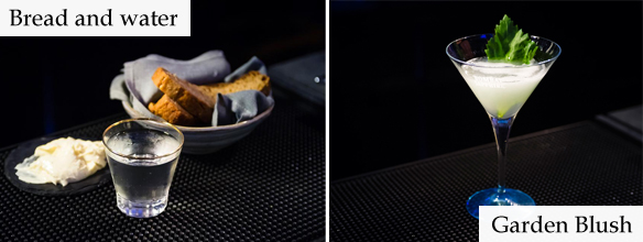 Bread and Water og Garden Blush af Jonas Brandenborg Andersen. Photo: Bacardi-Martini.