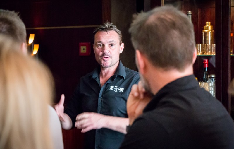 Henrik Hammer at Holmens Kanal. Photo by Michael Sperling.