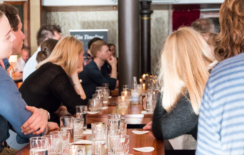 Gin Walkers at Holmens Kanal. Photo by Michael Sperling.