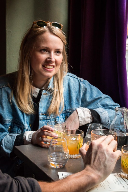Gin Walkers at Candeur. Photo by Michael Sperling.
