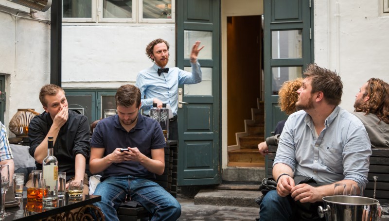 Nick Hovind at Ruby. Photo by Michael Sperling.