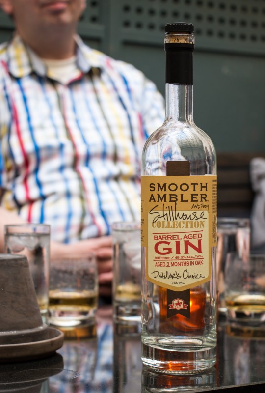 Smooth Ambler Barrel Aged Gin. Photo by Michael Sperling.