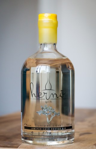 Hernö Juniper Cask Gin. Photo by Michael Sperling.