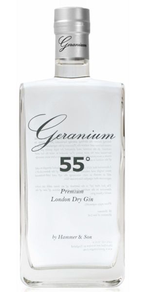 Geranium Gin 55. Photo by Hammer & Son.