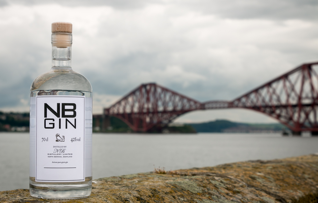 NB Gin - Gin of Scotland. Photo by Michael Sperling.