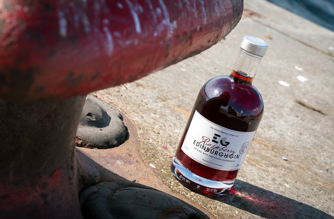 Edinburgh Raspberry Gin. Photo by Michael Sperling.