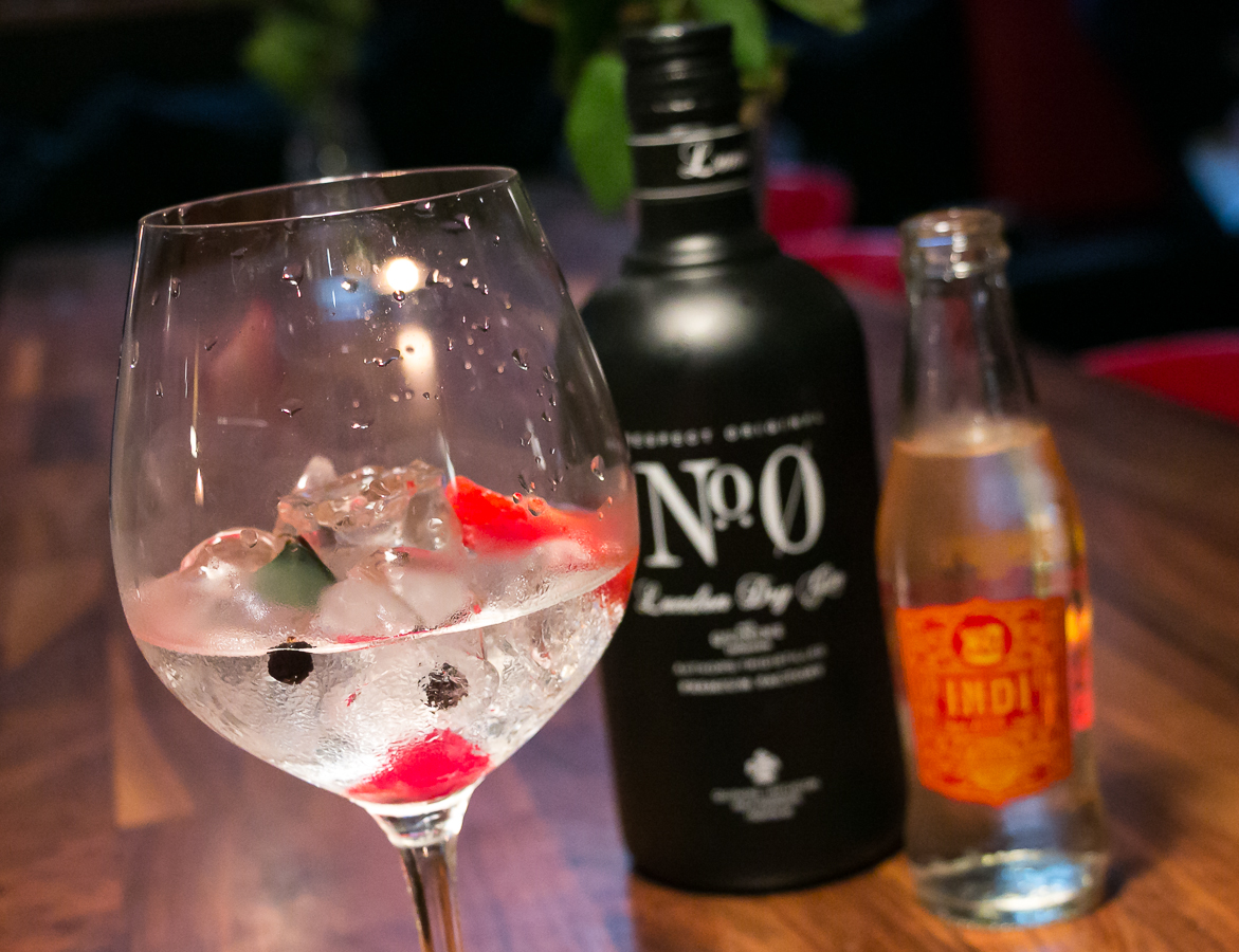 No. 0 Gin & Indi Tonic. Photo by Michael Sperling.