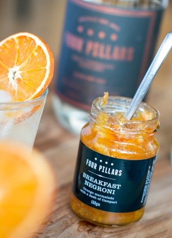 Four Pillars Breakfast Negroni Marmelade. Photo by Michael Sperling.
