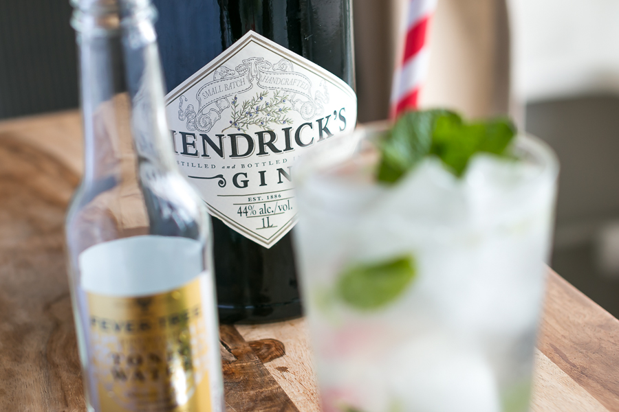 Hendrick's Gin & Tonic. Photo By Michael Sperling.