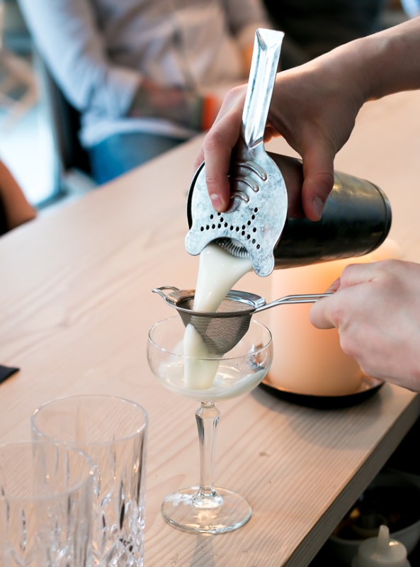 Gin Master Class på restaurant Verandah. Photo by Michael Sperling.