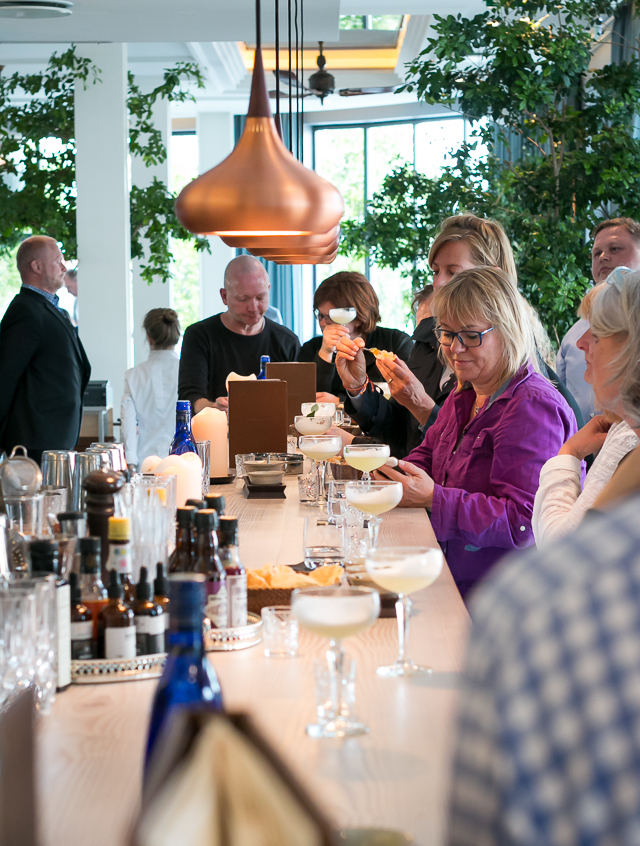 Gin Master Class på restaurant Verandah. Photo by Michael Sperling. Gin Master Class på restaurant Verandah. Photo by Michael Sperling.