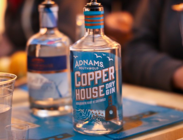 Adnams Copper House Dry Gin. Junipalooza 2015. Photos by Michael Sperling.