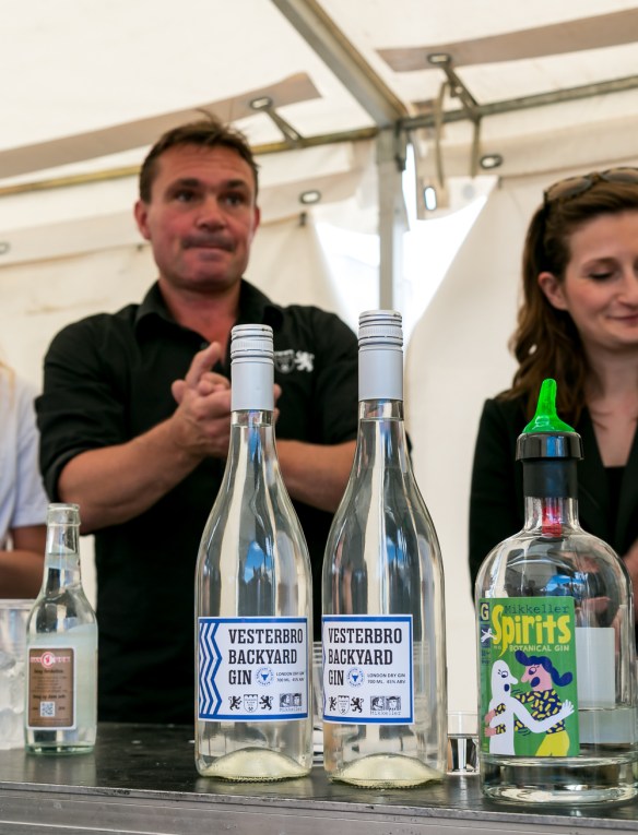 Vesterbros nye lokale gin, Vesterbro Backyard Gin. Photo by Michael Sperling.