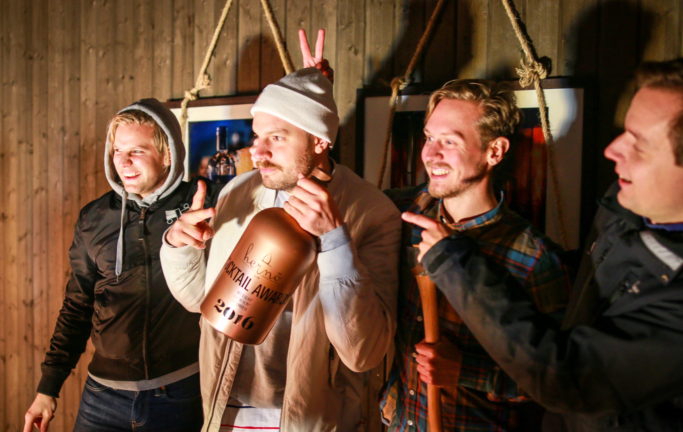 Årets vinder af Hernö Gin Cocktail Awards 2016, Tom Surma. Photo by Michael Sperling.