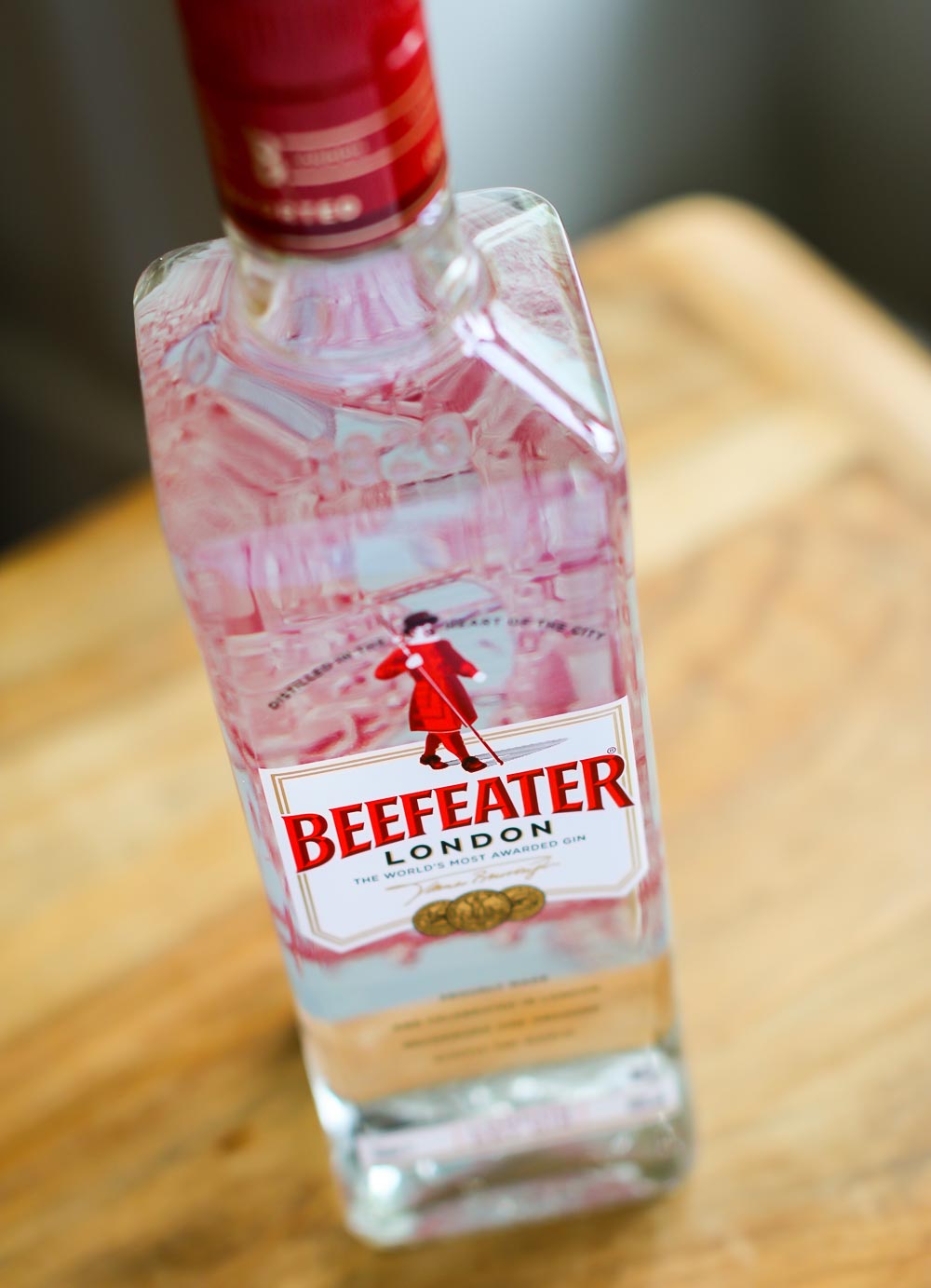 Beefeater London Dry Gin. Photo by Michael Sperling.