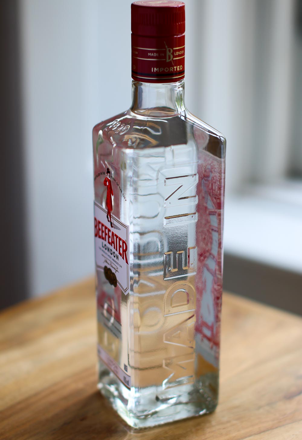 Beefeater London Dry Gin. Photo by Michael Sperling.