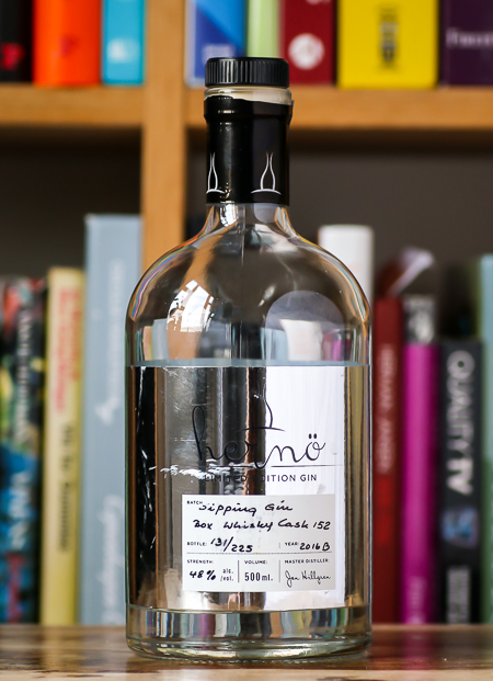 Hernö Sipping Gin. Photo by Michael Sperling.