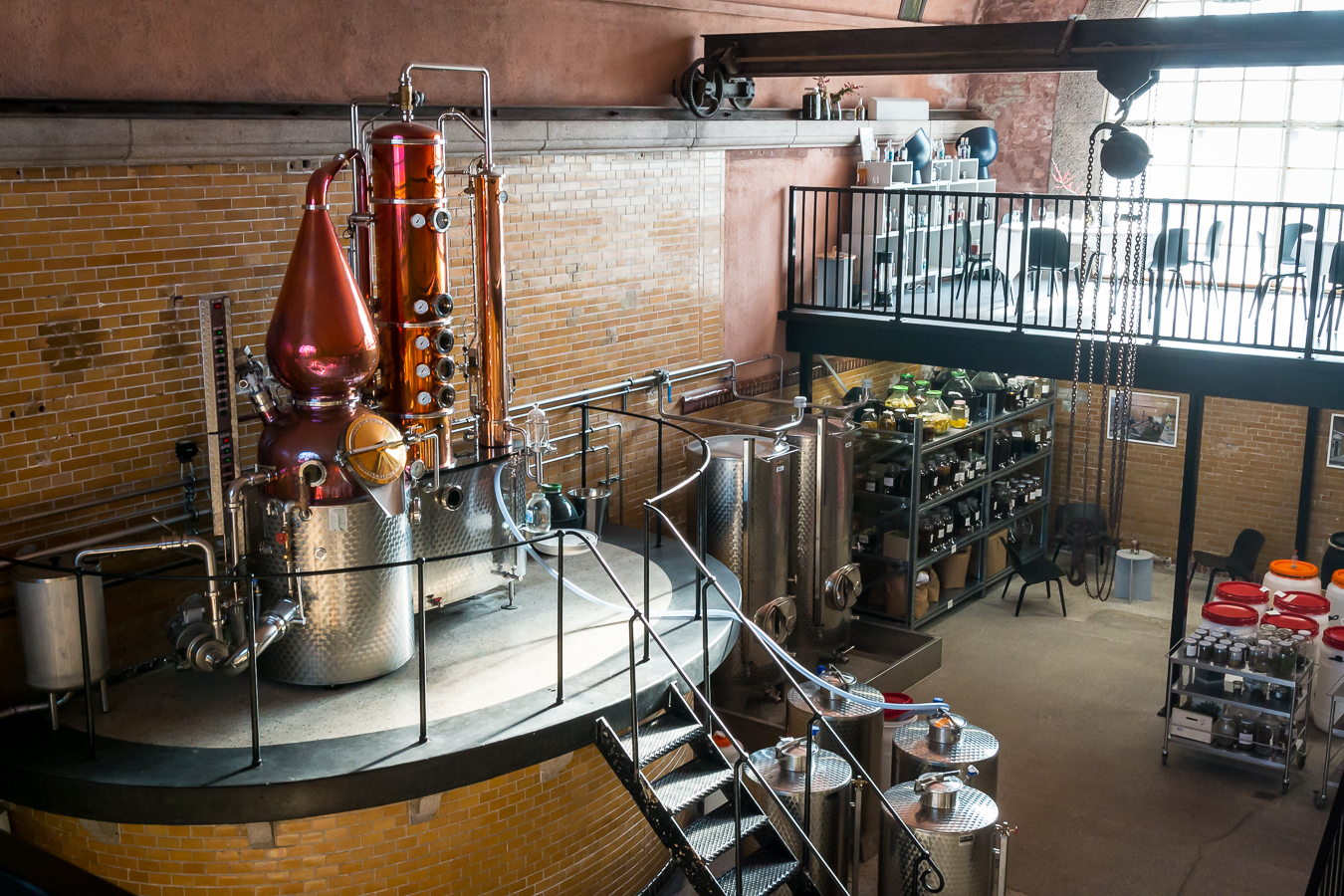 Njord Gin Distillery. Photo by Michael Sperling.