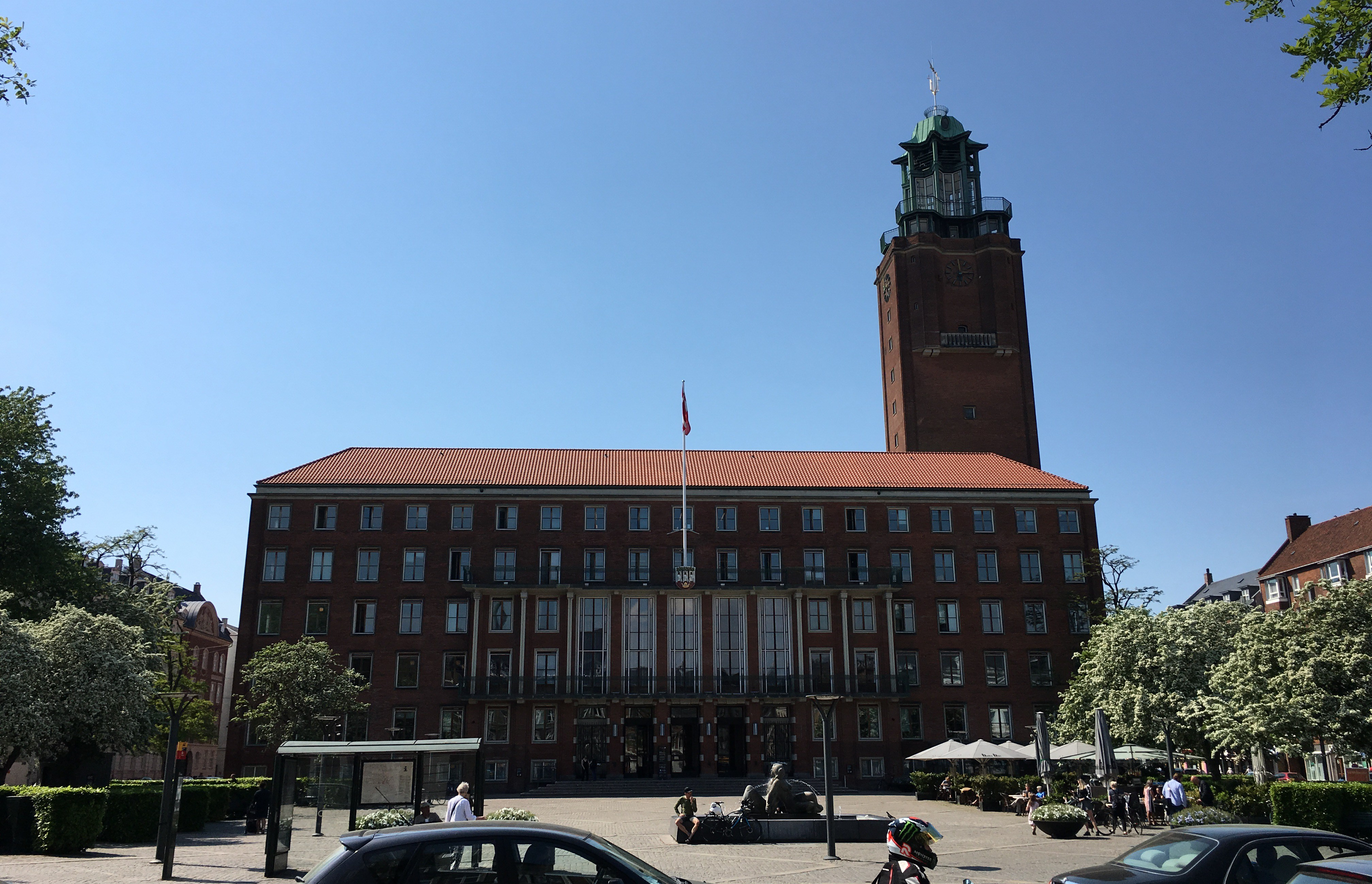Frederiksberg Rådhus. Photo by Michael Sperling.
