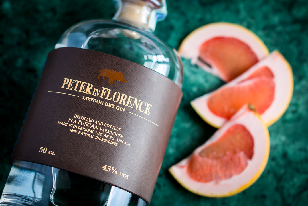 Peter in Florence Gin & Tonic. Photo by Michael Sperling.