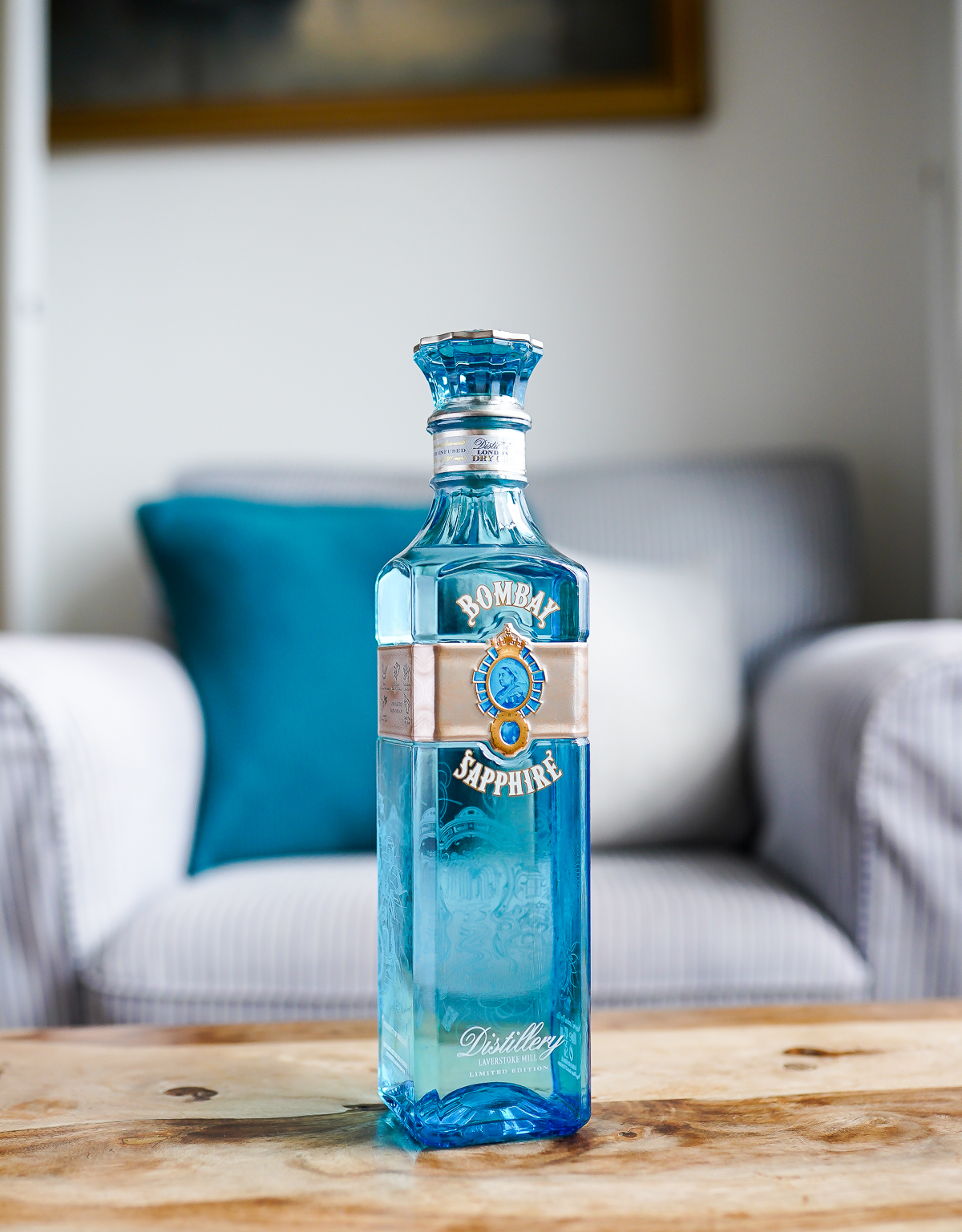 Bombay Sapphire Laverstoke Mill Gin. Photo by Michael Sperling.