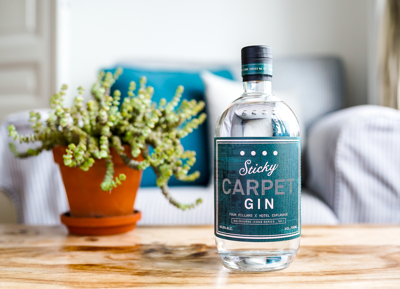 Four Pillars Sticky Carpet Gin. Photo by Michael Sperling.