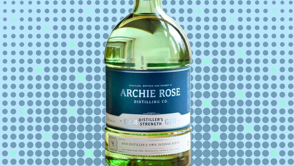 Archie Rose Distiller’s Strength Gin. Photo by Michael Sperling.