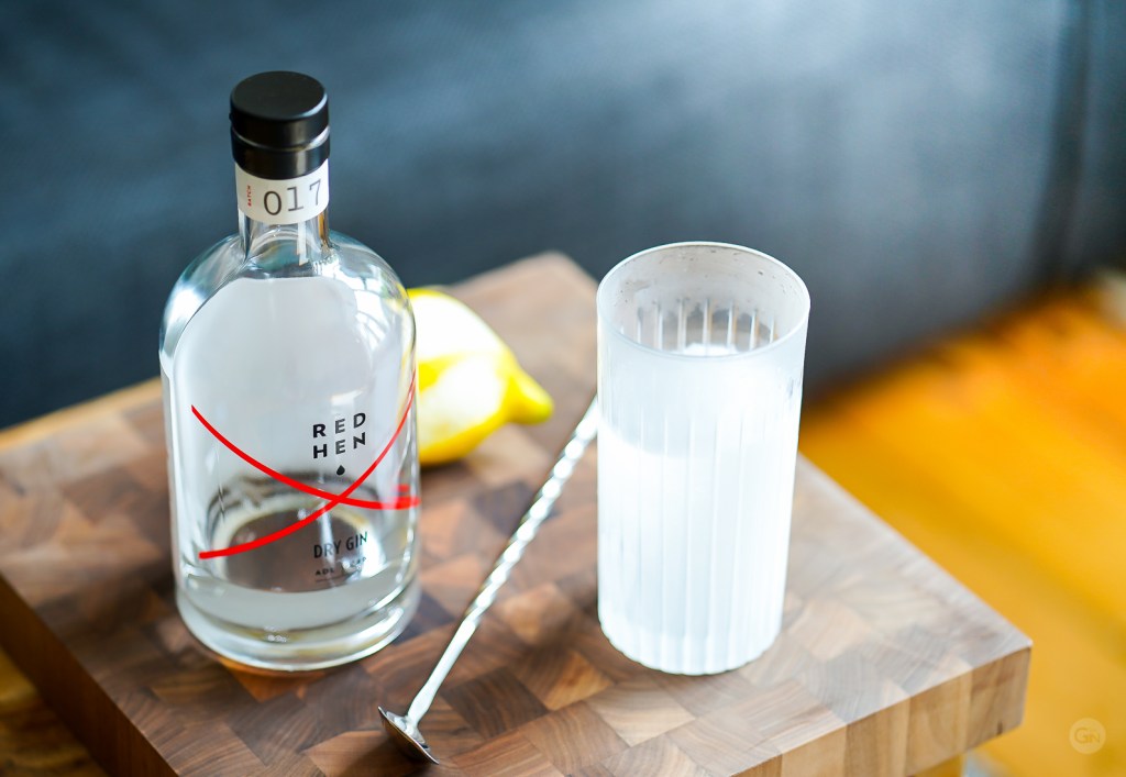 Red Hen Gin & Tonic. Photo by Michael Sperling.