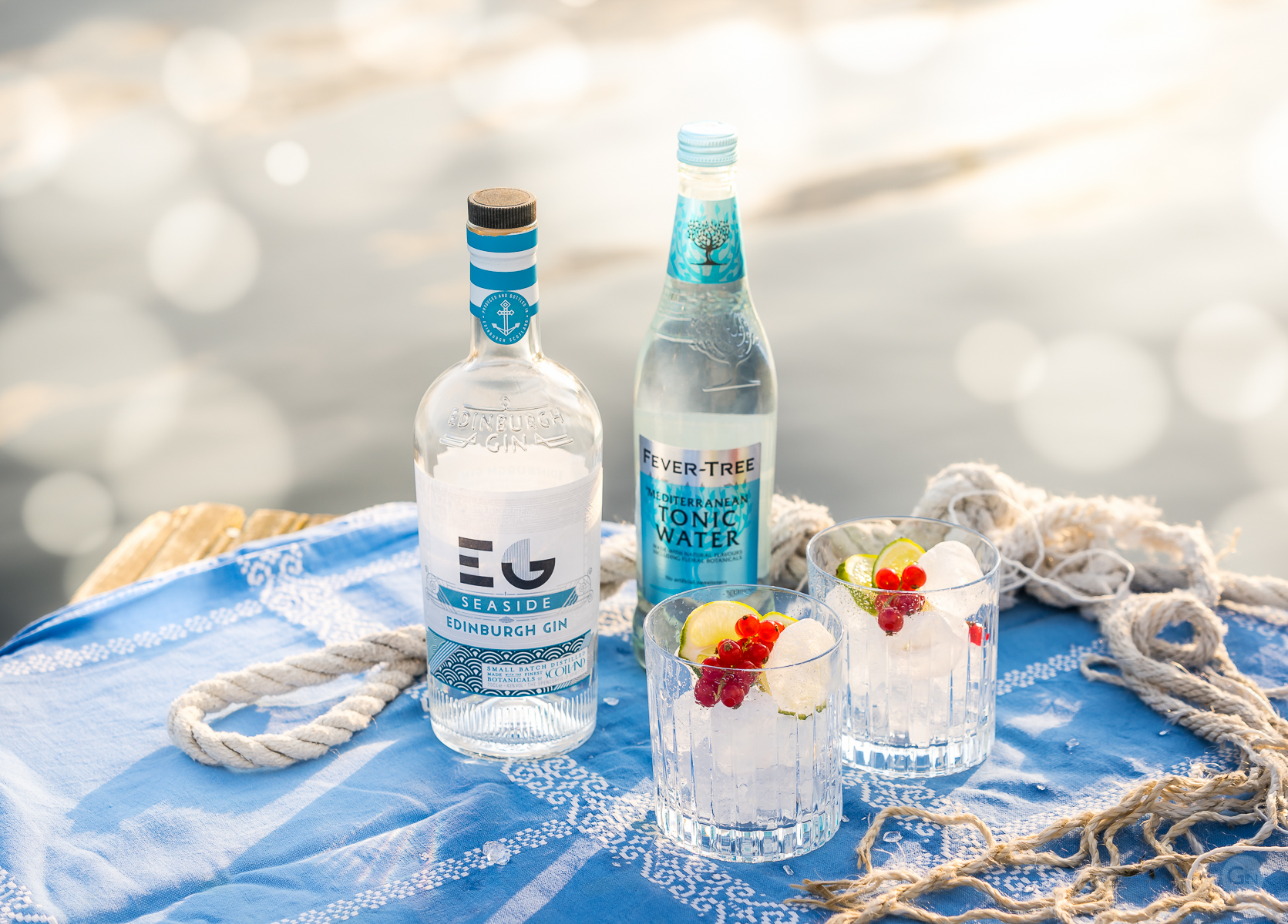 Edinburgh Seaside Gin and Tonic. Photo by Michael Sperling.