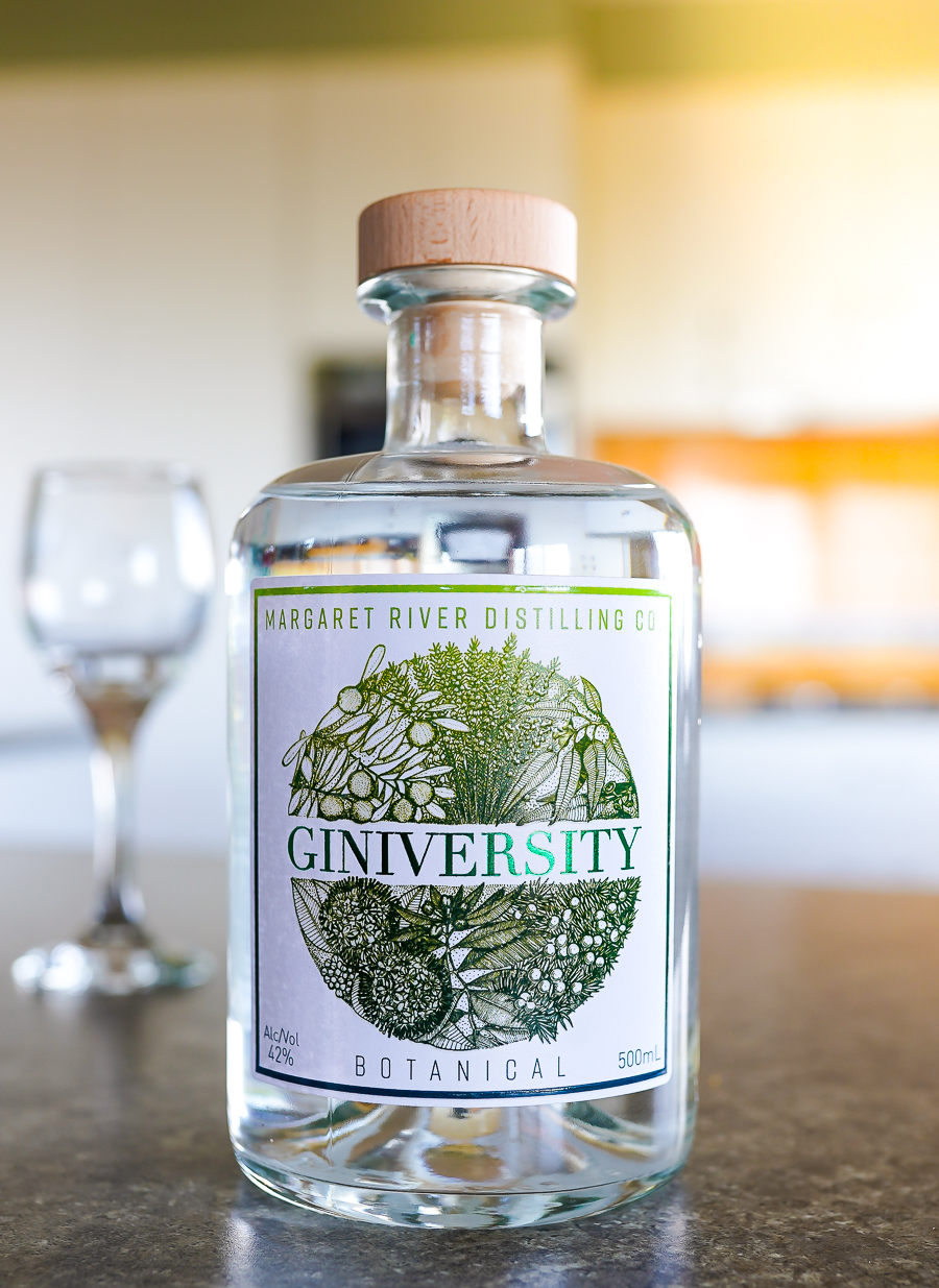 Giniversity Botanical Gin. Photo by Michael Sperling.
