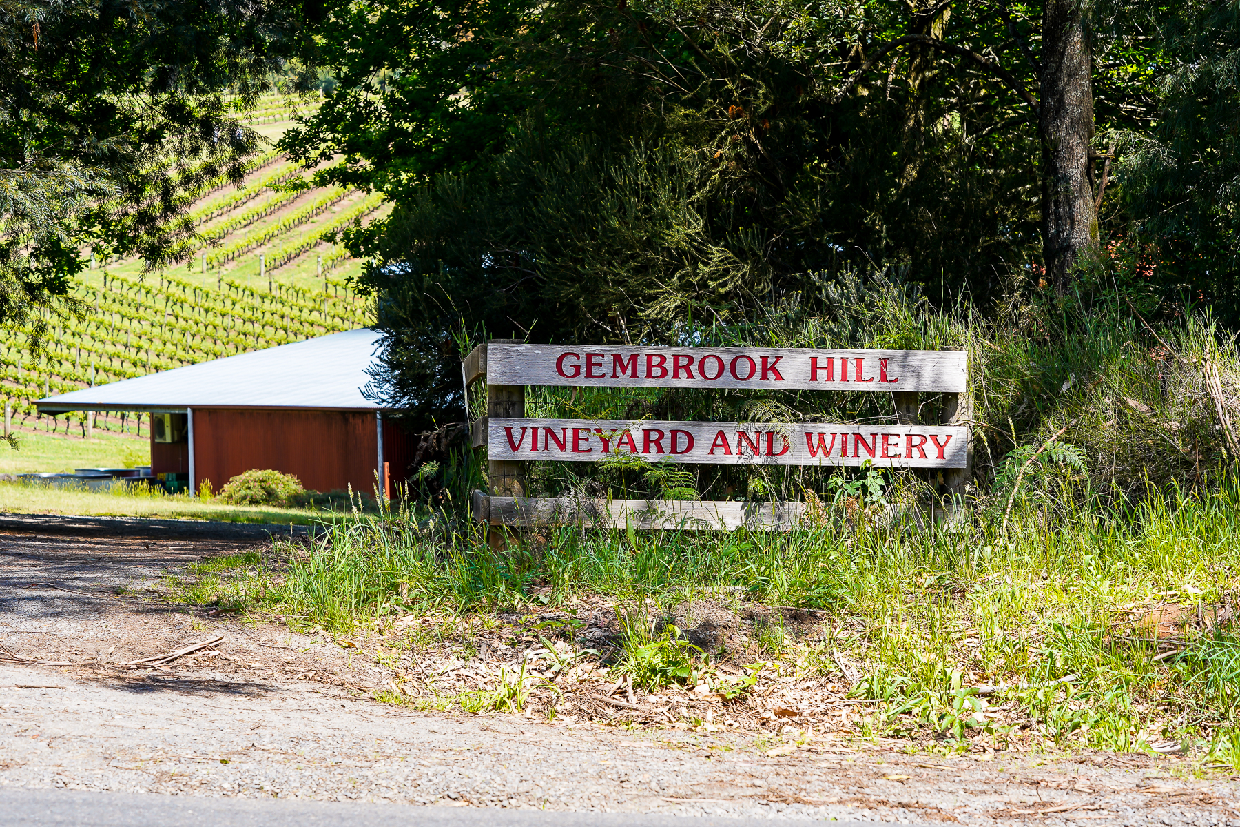 Gembrook Hill Vineyard and Winery hvor The Melbourne Gin Company har til huse. Photo by Michael Sperling.