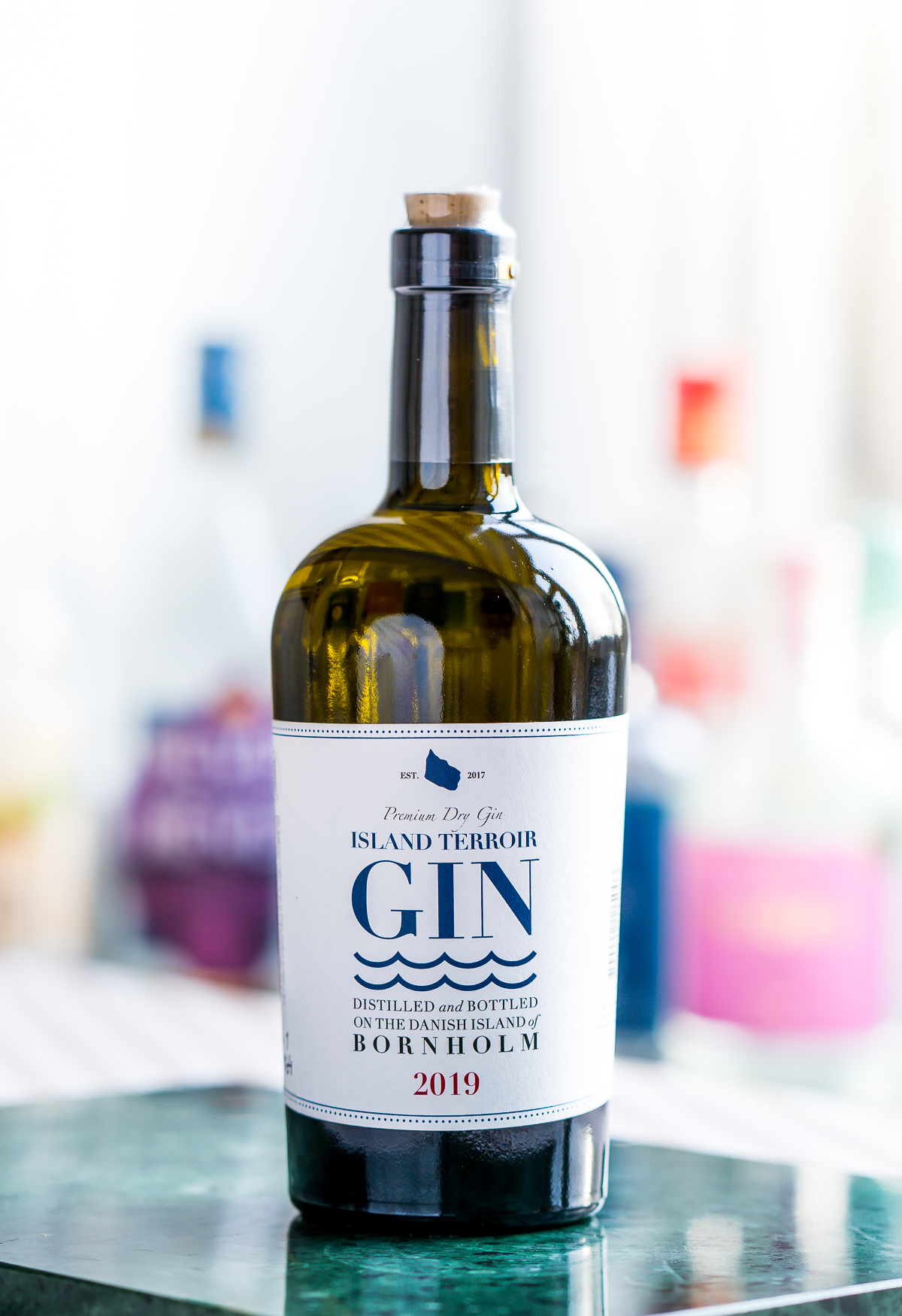 Østersøens Brænderi Island Terroir Gin. Photo by Michael Sperling.