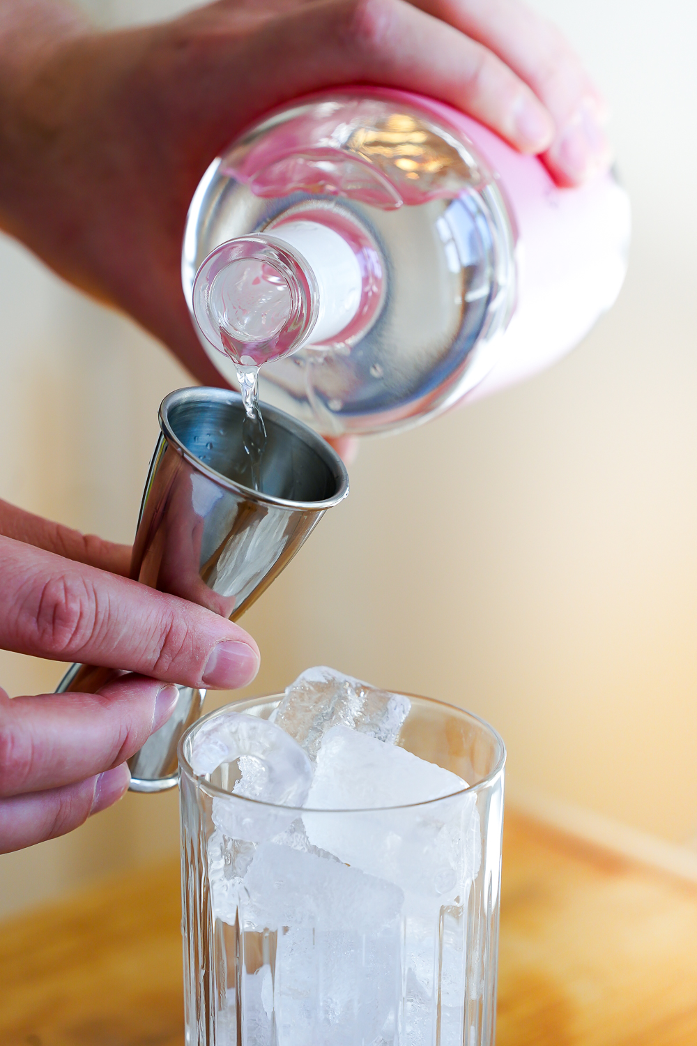 Hernö Pink BTL Gin. Photo by Michael Sperling.