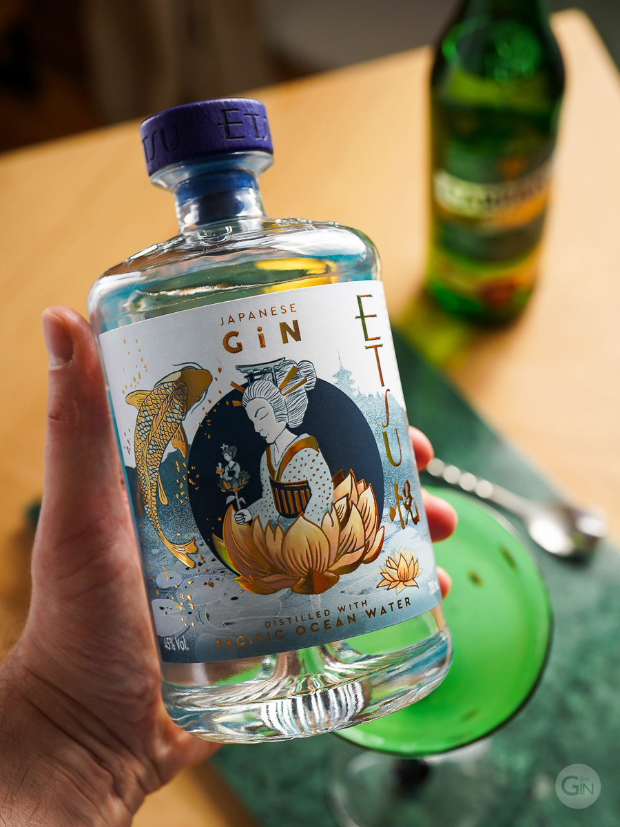 Etsu Pacific Ocean Water Gin.