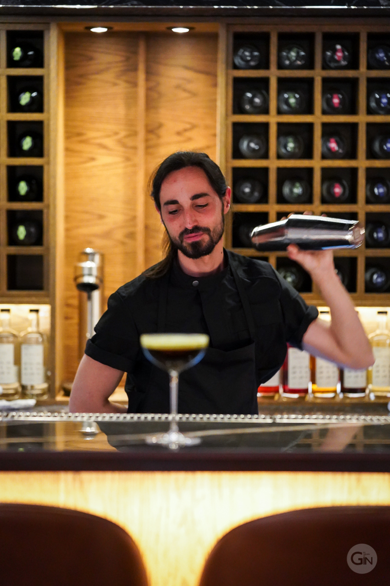 Francesco Faraone, bartender på Velour.