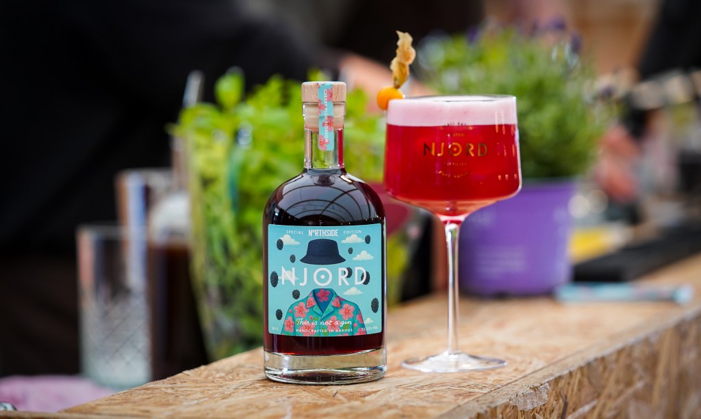 Njord x Northside “This Is Not a Gin” Likør fra 2025. Photo by Michael Sperling.