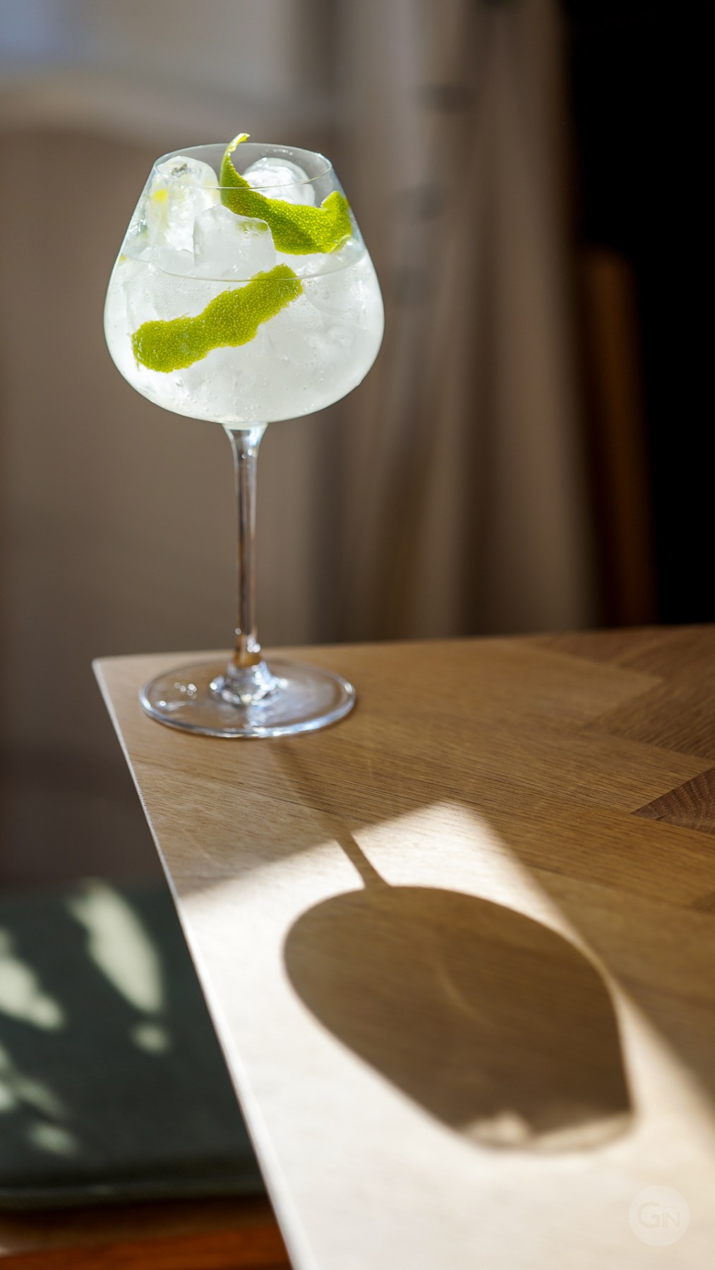 Aroma Copa Gin-glasset lavet af Jens Josefsson og Orrefors.