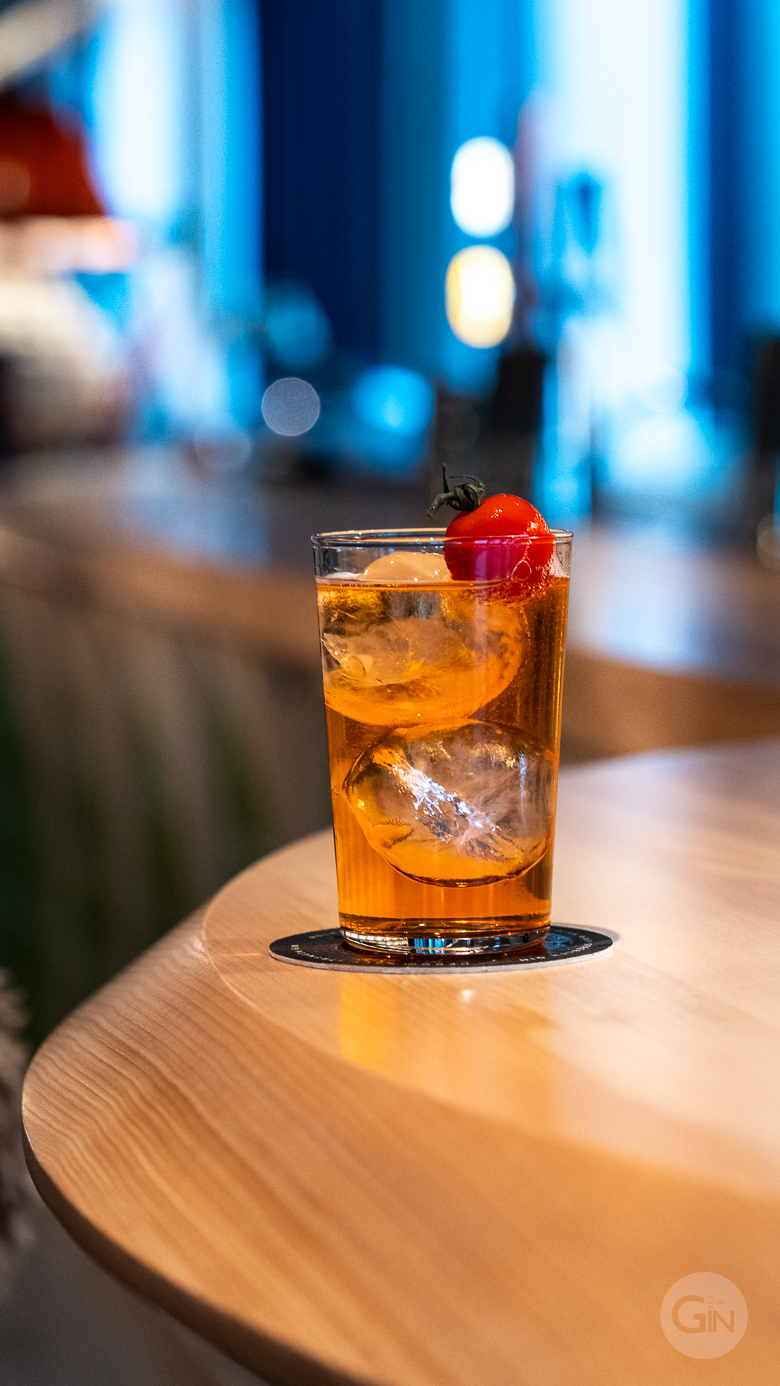 Der var mange gode cocktails i baren, da konkurrencen blev afholdt på Hernö Gin Hotell i Härnösand.